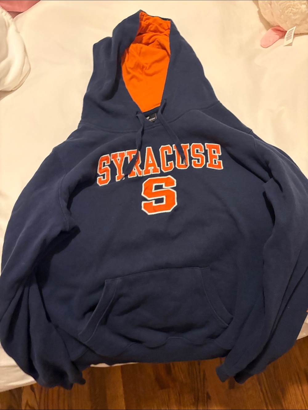 Syracuse Navy & Orange Hooded Sweatshirt - Men's